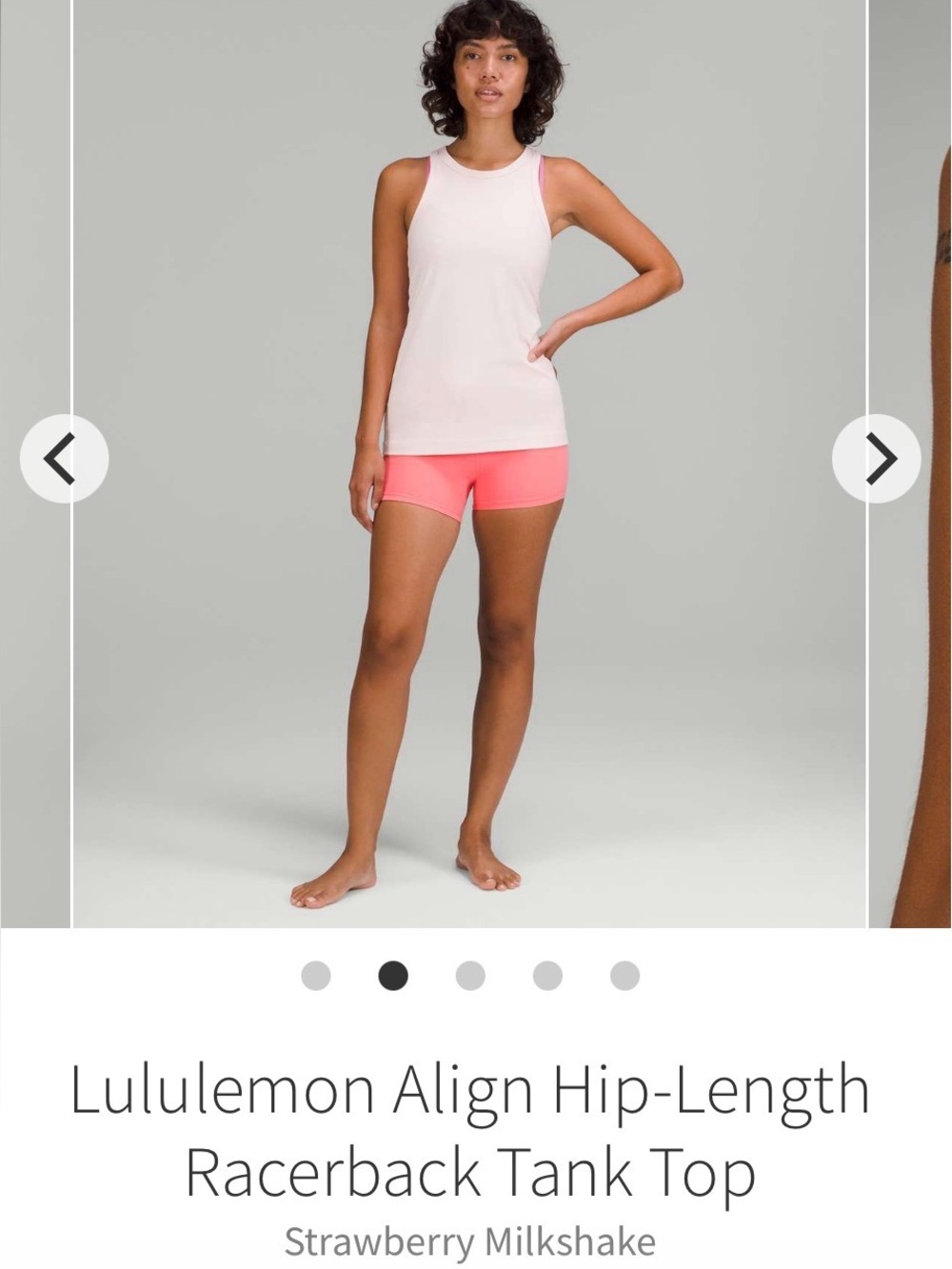 Lululemon Align Hip Length Tank